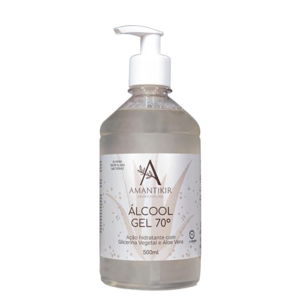 Alcool em Gel 70° c/ Aloe Vera 500 mL